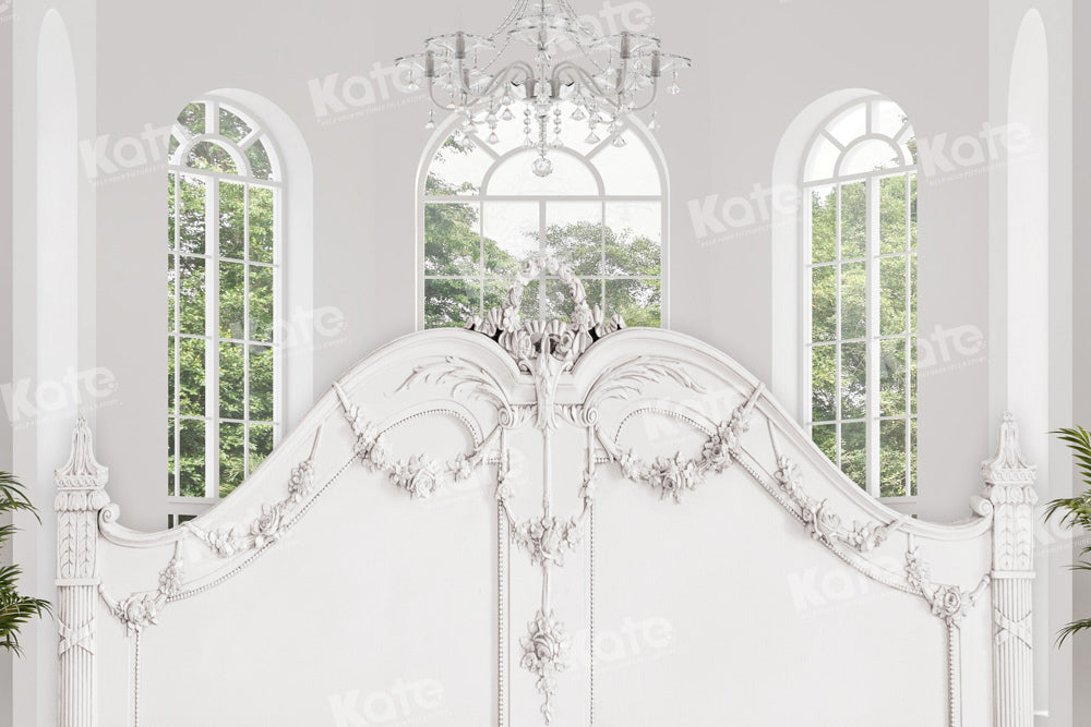 Kate White Windows Backdrop Headboard Designed by Chain Photography - Kate Backdrop AU