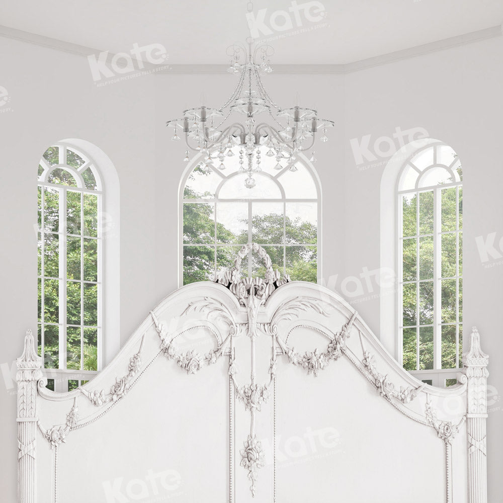 Kate White Windows Backdrop Headboard Designed by Chain Photography - Kate Backdrop AU