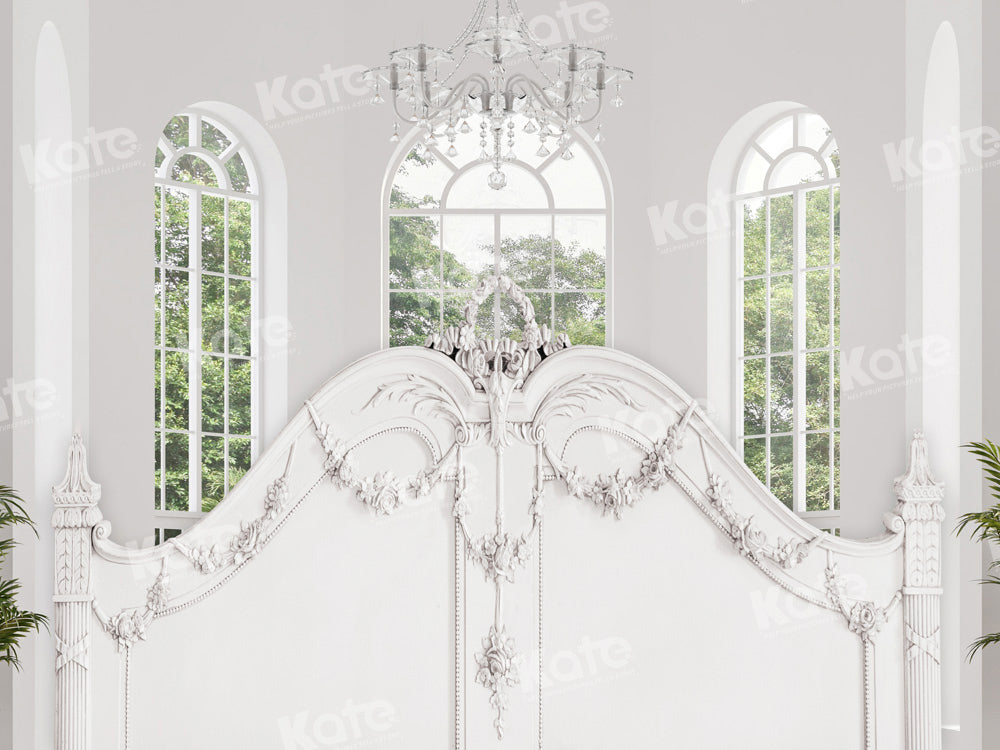 Kate White Windows Backdrop Headboard Designed by Chain Photography - Kate Backdrop AU