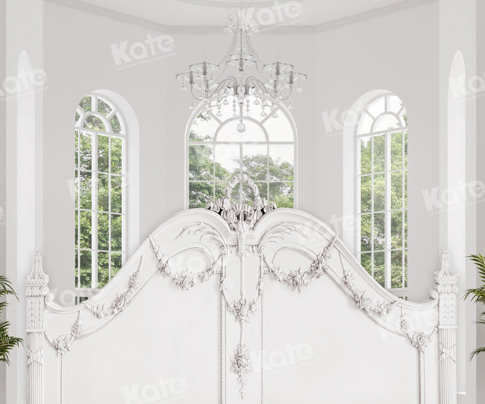 Kate White Windows Backdrop Headboard Designed by Chain Photography - Kate Backdrop AU