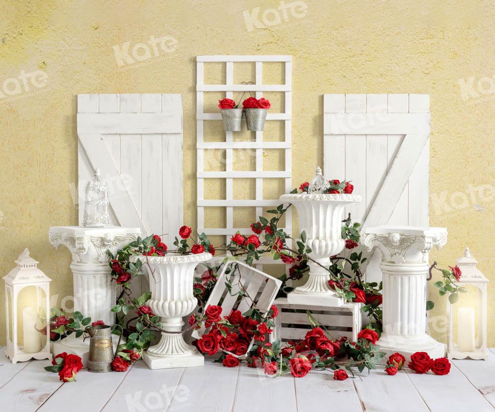 Kate Valentine's Day Backdrop Spring Retro Designed by Emetselch - Kate Backdrop AU