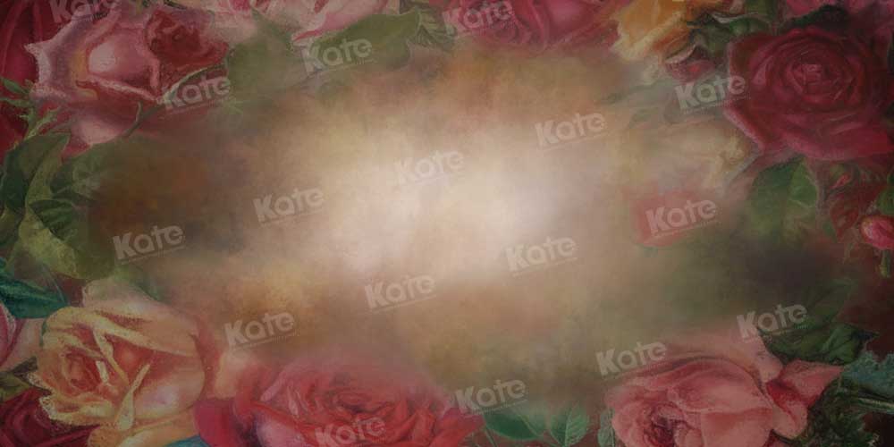 Kate Flower Abstract Backdrop Boudoir Fine Art Designed by GQ - Kate Backdrop AU
