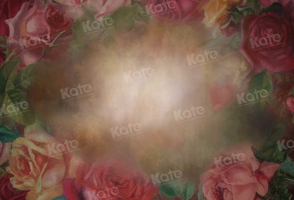 Kate Flower Abstract Backdrop Boudoir Fine Art Designed by GQ - Kate Backdrop AU