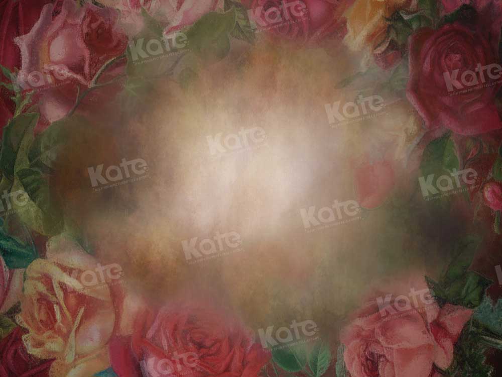 Kate Flower Abstract Backdrop Boudoir Fine Art Designed by GQ - Kate Backdrop AU