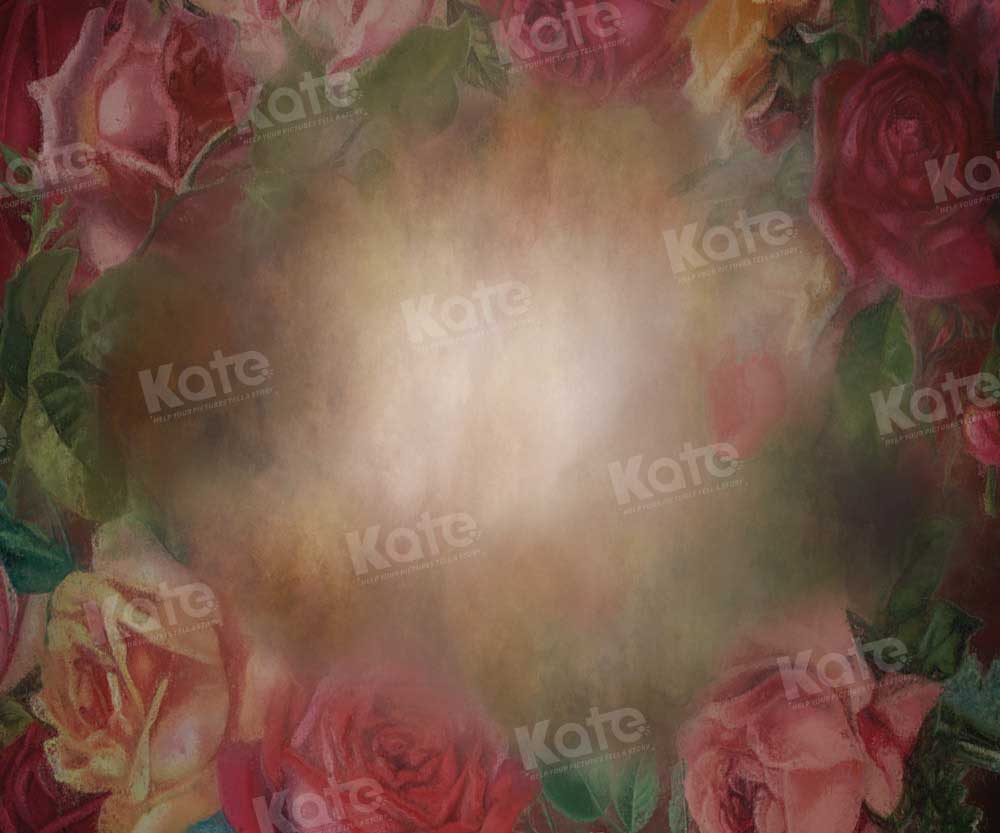 Kate Flower Abstract Backdrop Boudoir Fine Art Designed by GQ - Kate Backdrop AU