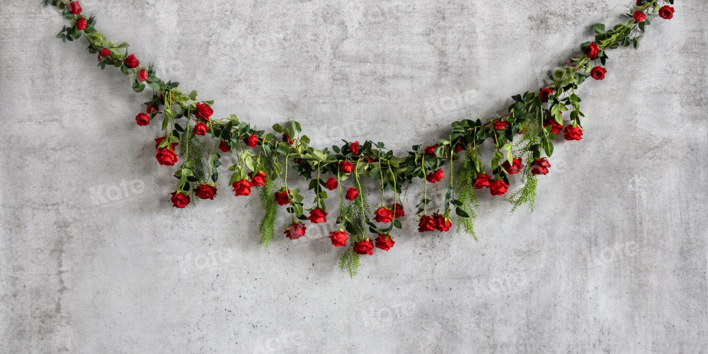 Kate Valentine's Day Backdrop Rose Wedding Designed by Emetselch - Kate Backdrop AU