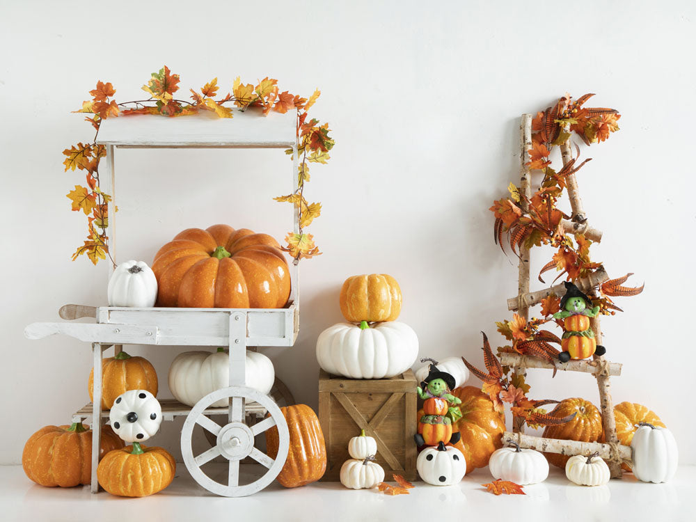 Kate Pumpkin Carriage Backdrop Designed by Emetselch - Kate Backdrop AU