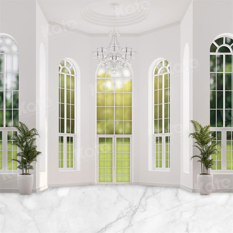 Kate Spring Window Backdrop White Interior Architecture Designed by Uta Mueller - Kate Backdrop AU