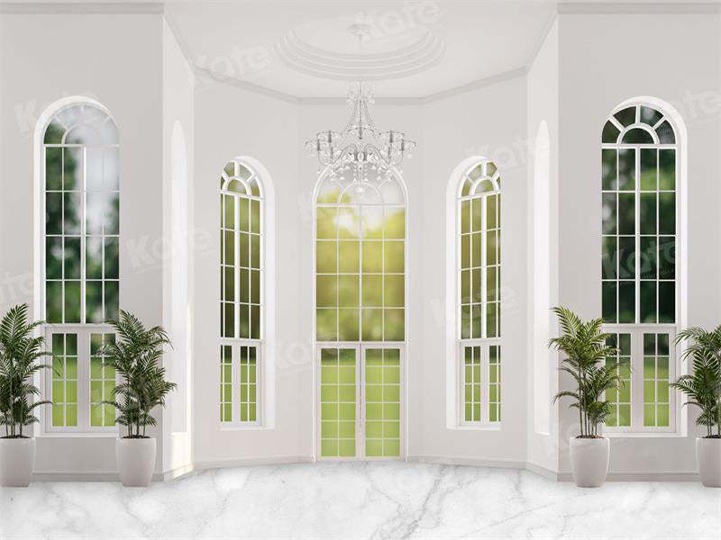 Kate Spring Window Backdrop White Interior Architecture Designed by Uta Mueller - Kate Backdrop AU