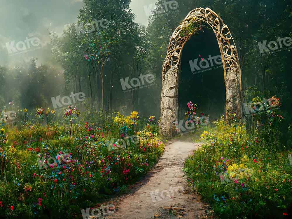 Kate Secret Garden Backdrop Grassland Spring Designed by Chain Photography - Kate Backdrop AU