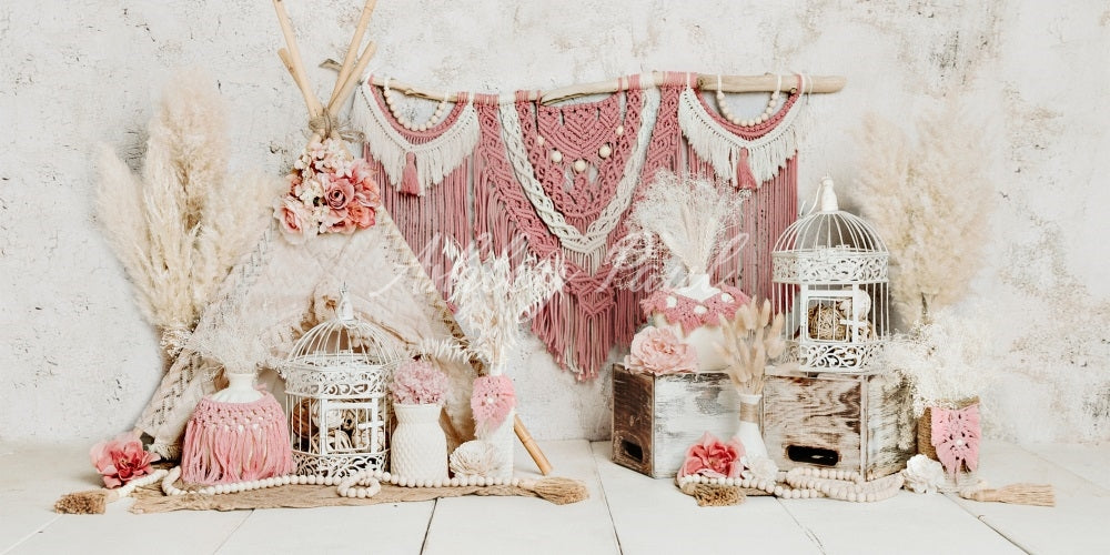 Kate Boho Tent Backdrop Designed by Ashley Paul - Kate Backdrop AU