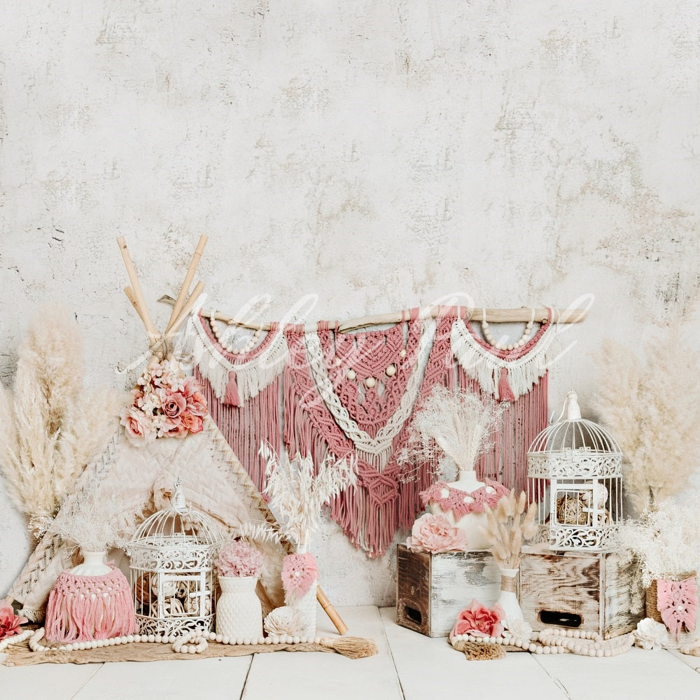 Kate Boho Tent Backdrop Designed by Ashley Paul - Kate Backdrop AU