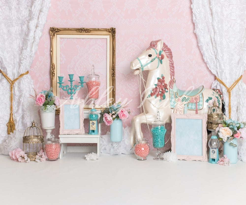 Kate Princess Girl Room Backdrop Designed by Ashley Paul - Kate Backdrop AU