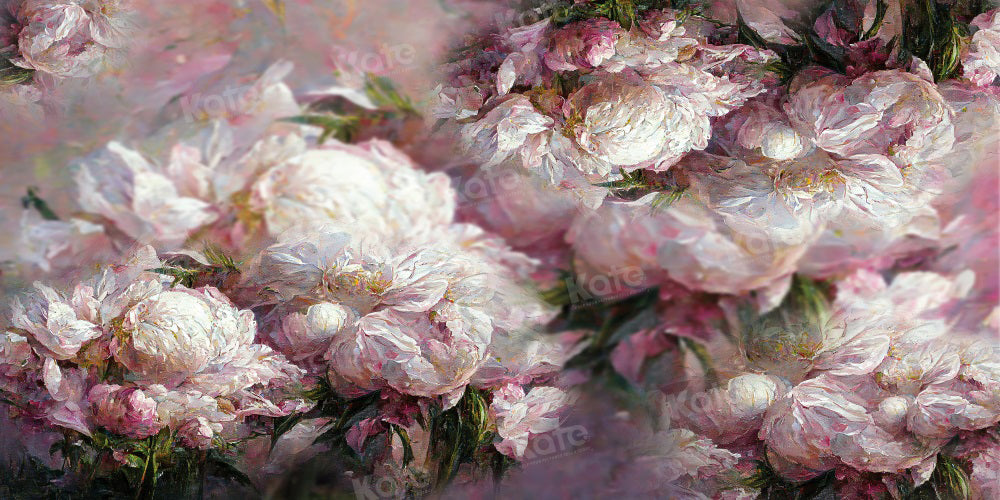 Kate Fine Art Pink Flower Backdrop for Photography - Kate Backdrop AU