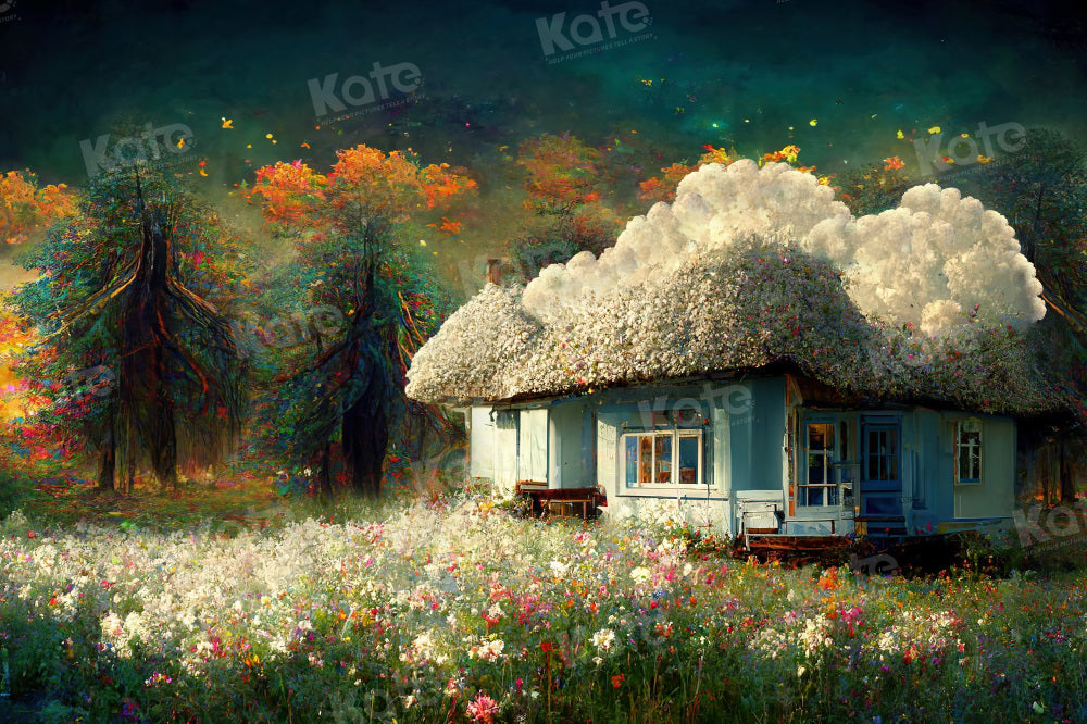 Kate Spring Oil Painting Style Backdrop for Photography - Kate Backdrop AU