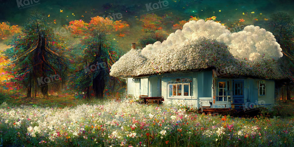 Kate Spring Oil Painting Style Backdrop for Photography - Kate Backdrop AU