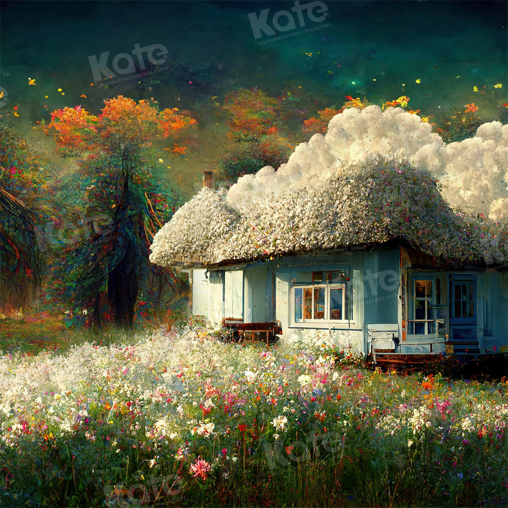 Kate Spring Oil Painting Style Backdrop for Photography - Kate Backdrop AU