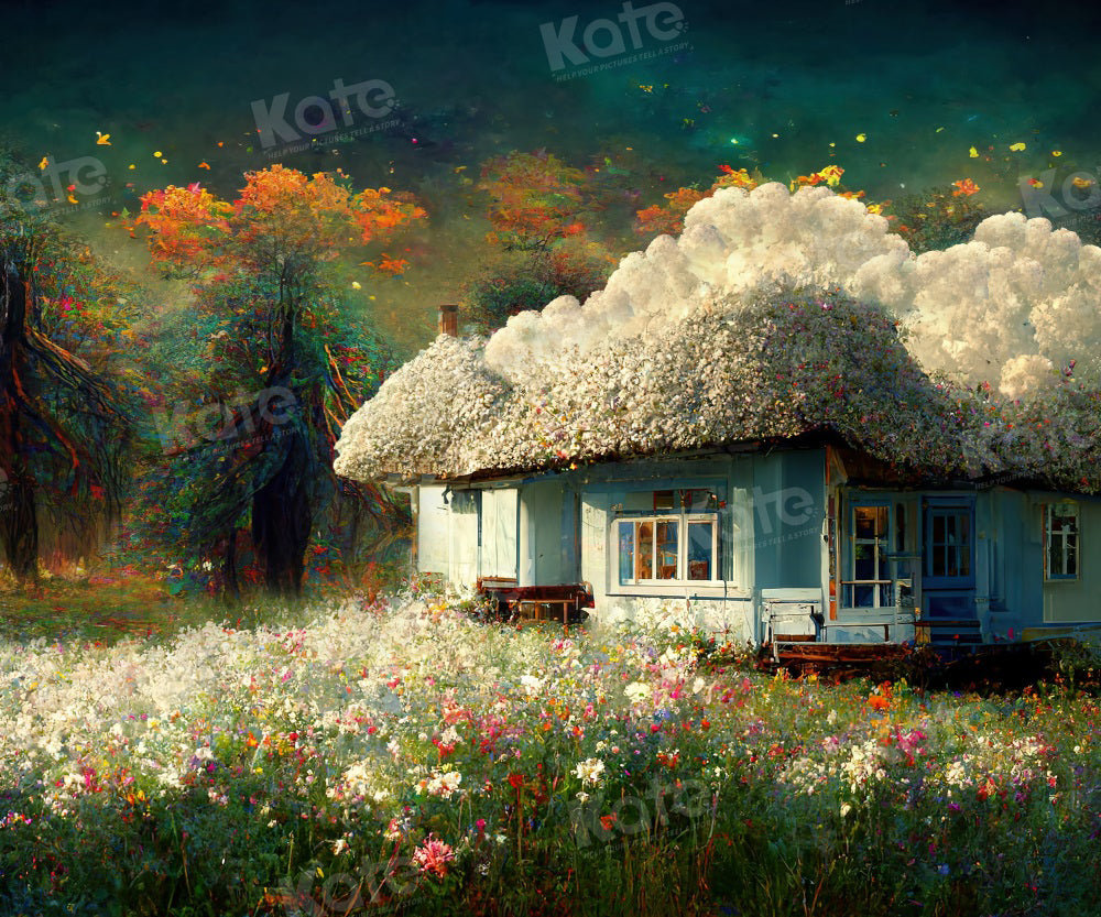 Kate Spring Oil Painting Style Backdrop for Photography - Kate Backdrop AU