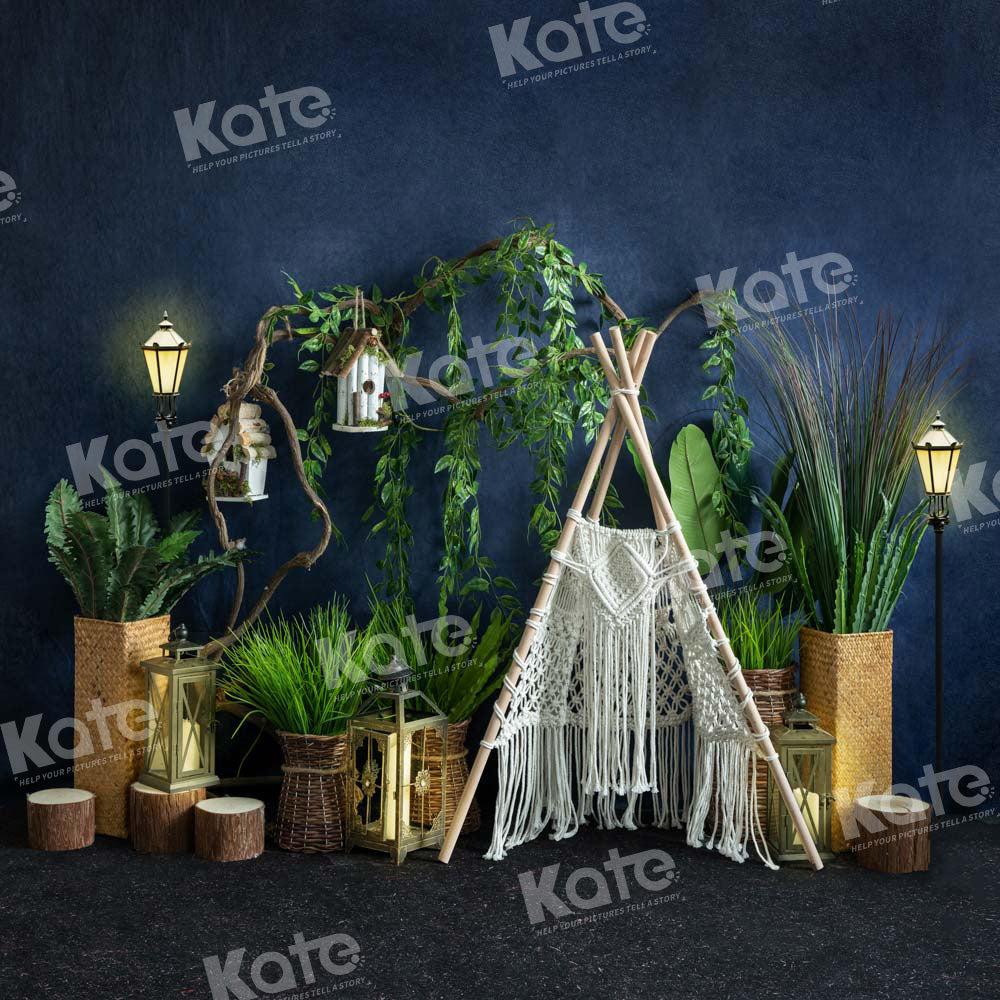 Kate Spring Boho Camping Tent Backdrop Designed by Emetselch - Kate Backdrop AU