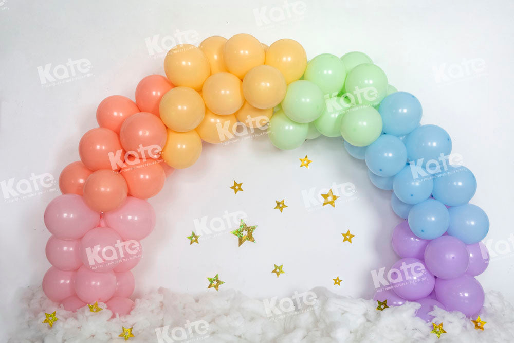 Kate Arched Balloon Backdrop Cake Smash Designed by Emetselch