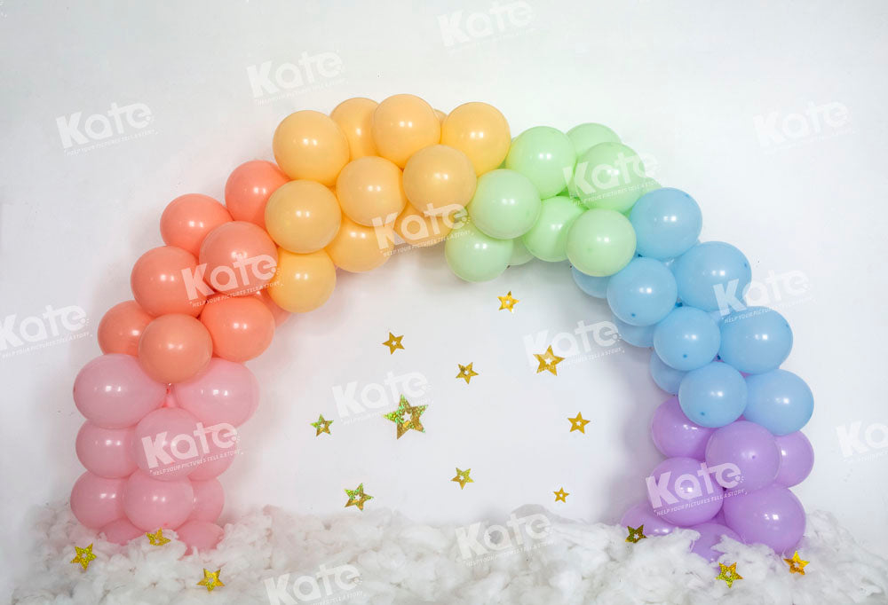 Kate Arched Balloon Backdrop Cake Smash Designed by Emetselch - Kate Backdrop AU