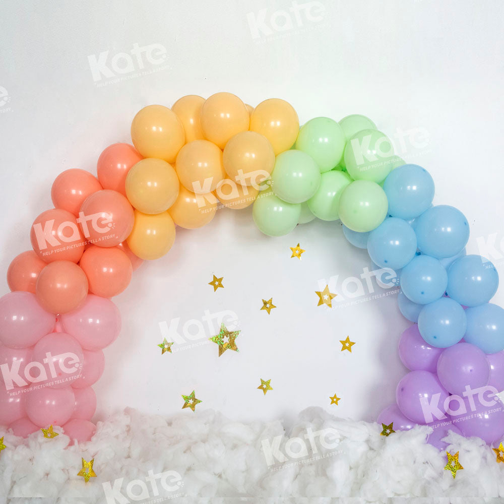 Kate Arched Balloon Backdrop Cake Smash Designed by Emetselch - Kate Backdrop AU