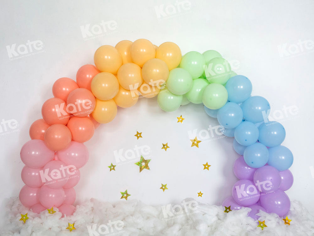 Kate Arched Balloon Backdrop Cake Smash Designed by Emetselch - Kate Backdrop AU