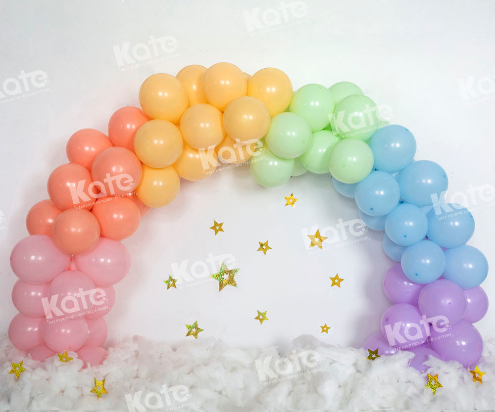 Kate Arched Balloon Backdrop Cake Smash Designed by Emetselch - Kate Backdrop AU