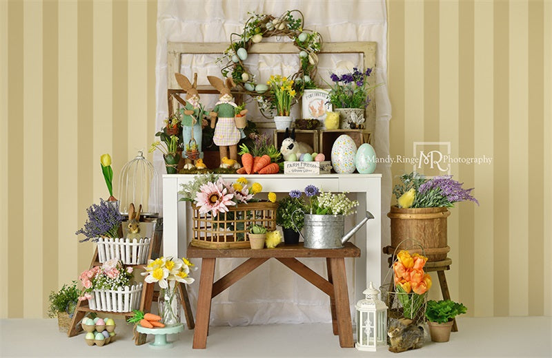 Kate Farmhouse Easter Backdrop Designed by Mandy Ringe Photography - Kate Backdrop AU