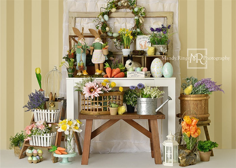 Kate Farmhouse Easter Backdrop Designed by Mandy Ringe Photography - Kate Backdrop AU