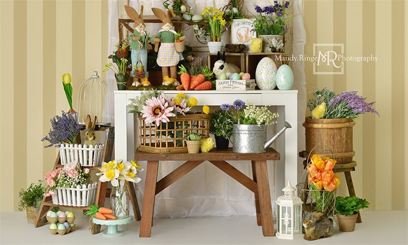 Kate Farmhouse Easter Backdrop Designed by Mandy Ringe Photography - Kate Backdrop AU