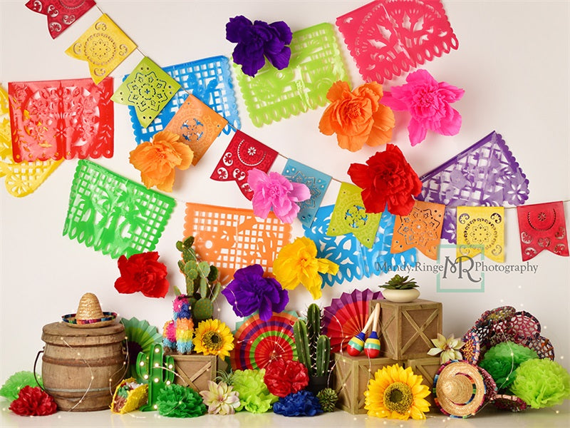 Kate Sunflower Fiesta Backdrop Designed by Mandy Ringe Photography - Kate Backdrop AU