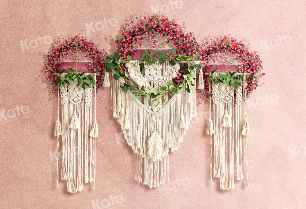 Kate Boho Flower Backdrop Spring Tapestry Designed by Chain Photography - Kate Backdrop AU