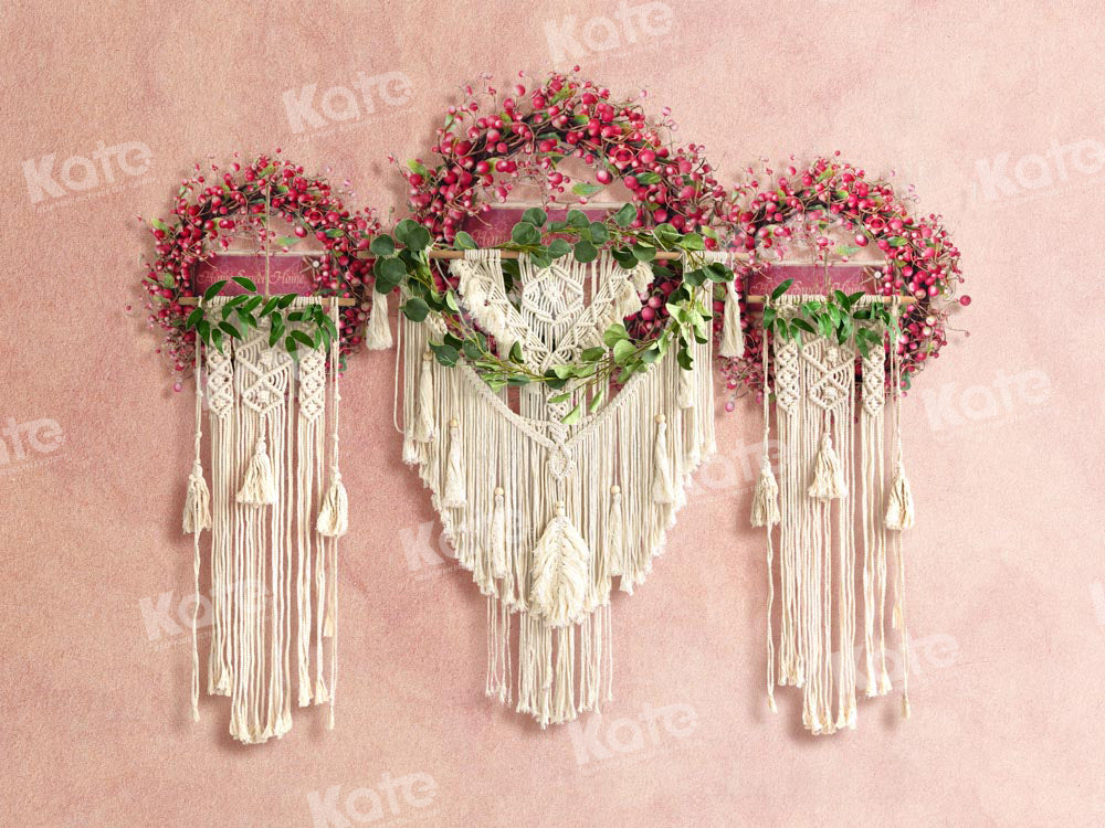 Kate Boho Flower Backdrop Spring Tapestry Designed by Chain Photography - Kate Backdrop AU