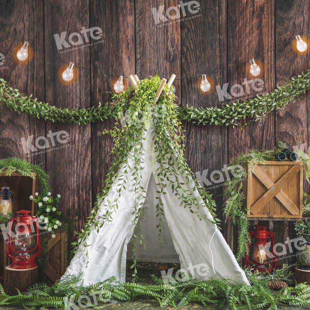 Kate Summer Camping Tent Backdrop Designed by Emetselch - Kate Backdrop AU