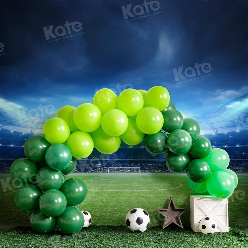 Kate Football Field Balloon Backdrop for Photography - Kate Backdrop AU