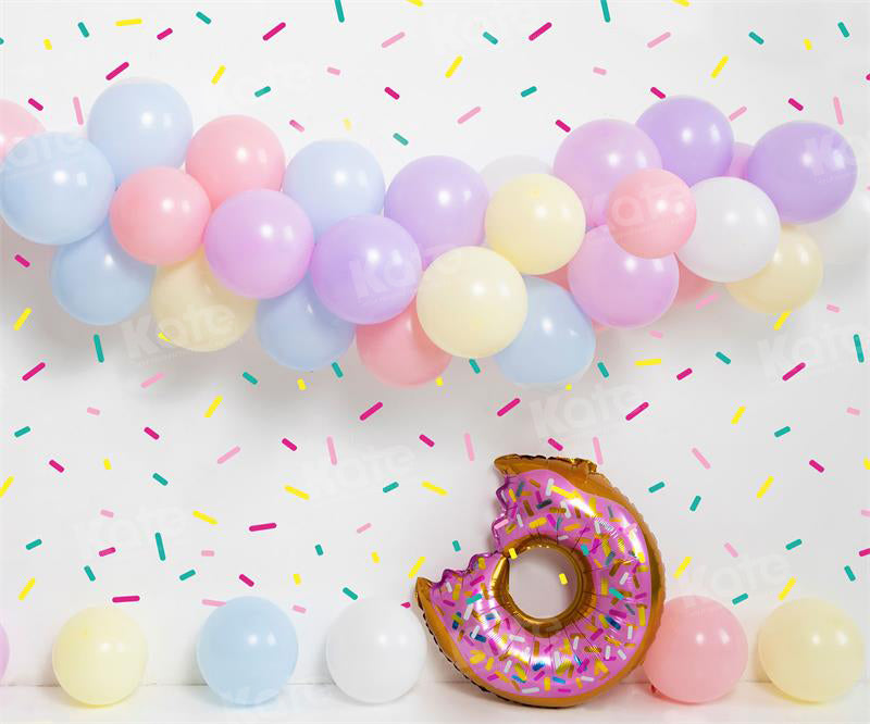 Kate Cake Smash Balloon Backdrop Birthday for Photography - Kate Backdrop AU