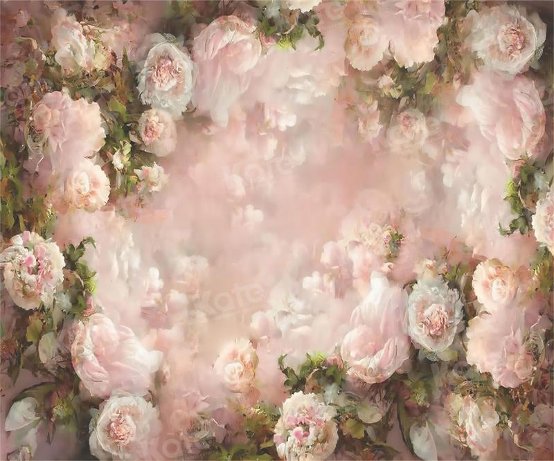 Kate Pink Flower Backdrop Portrait for Photography - Kate Backdrop AU
