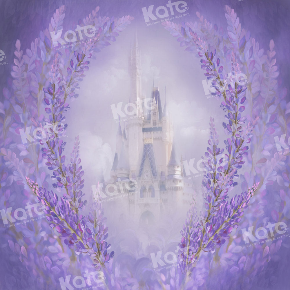 Kate Fine Art Painting Backdrop Purple Castle Designed by GQ - Kate Backdrop AU