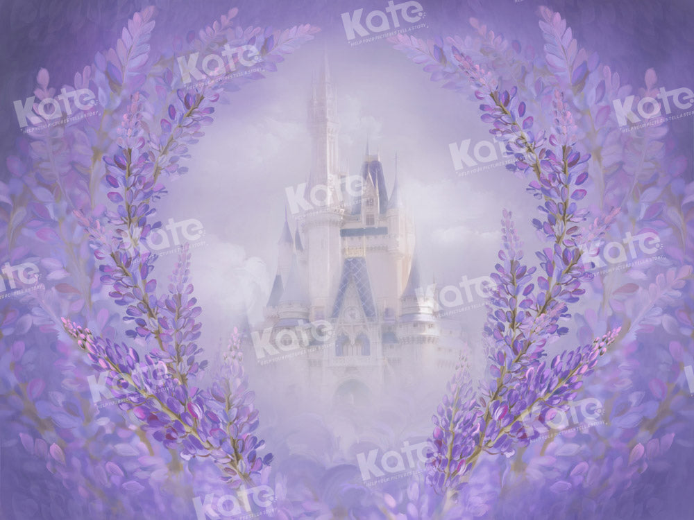Kate Fine Art Painting Backdrop Purple Castle Designed by GQ - Kate Backdrop AU