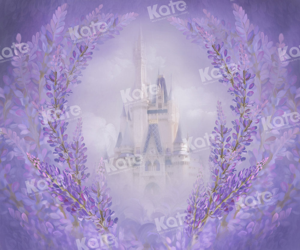 Kate Fine Art Painting Backdrop Purple Castle Designed by GQ - Kate Backdrop AU