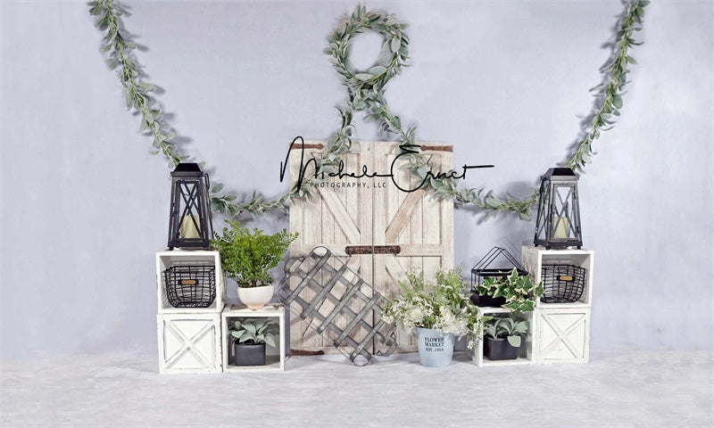 Kate Farmhouse White Backdrop Designed By Michele Ernst Photography - Kate Backdrop AU
