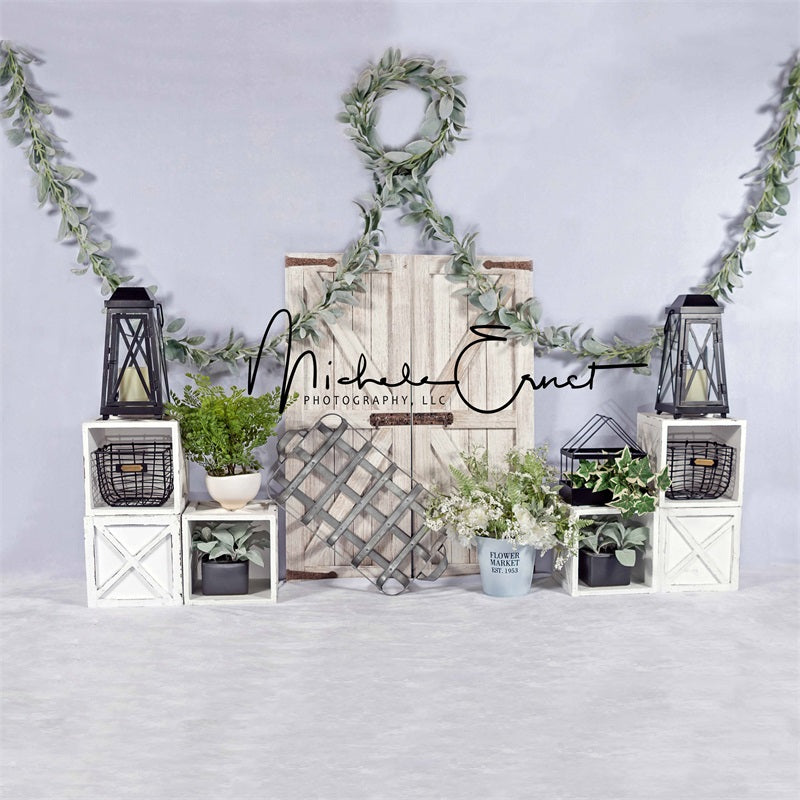 Kate Farmhouse White Backdrop Designed By Michele Ernst Photography - Kate Backdrop AU