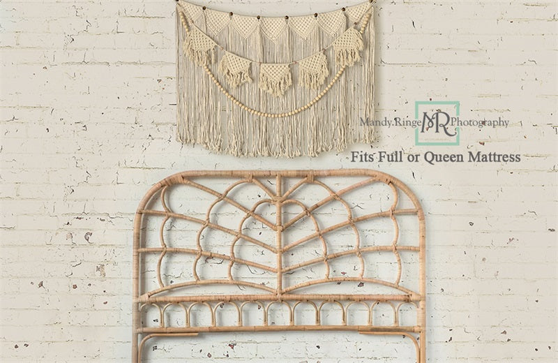 Kate Macrame Boho Headboard Backdrop Designed by Mandy Ringe Photography - Kate Backdrop AU