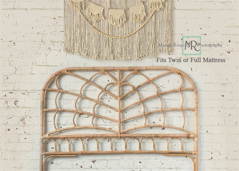Kate Macrame Boho Headboard Backdrop Designed by Mandy Ringe Photography - Kate Backdrop AU