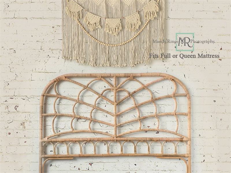Kate Macrame Boho Headboard Backdrop Designed by Mandy Ringe Photography - Kate Backdrop AU