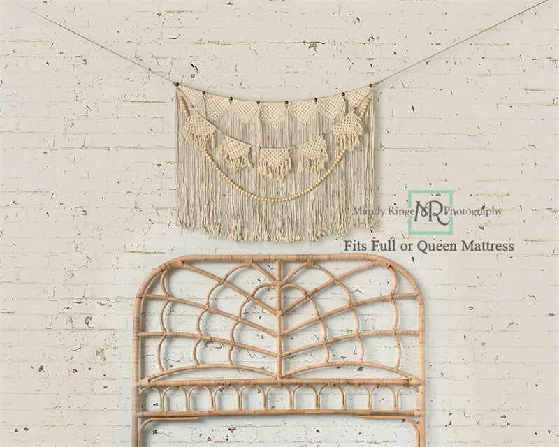 Kate Macrame Boho Headboard Backdrop Designed by Mandy Ringe Photography - Kate Backdrop AU