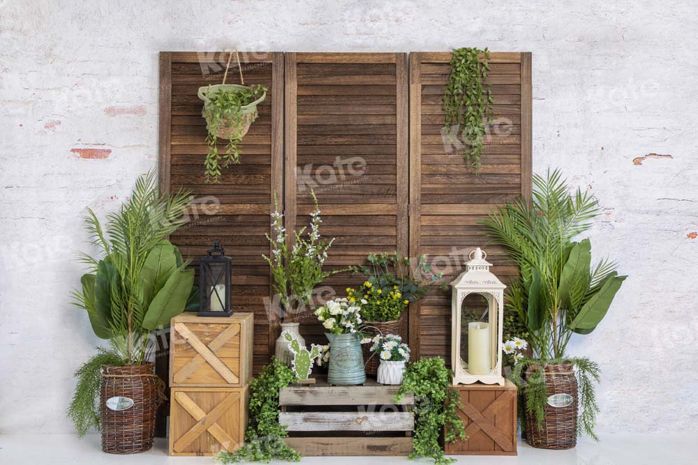 Kate Green Plant Screen Backdrop Spring Designed by Emetselch - Kate Backdrop AU