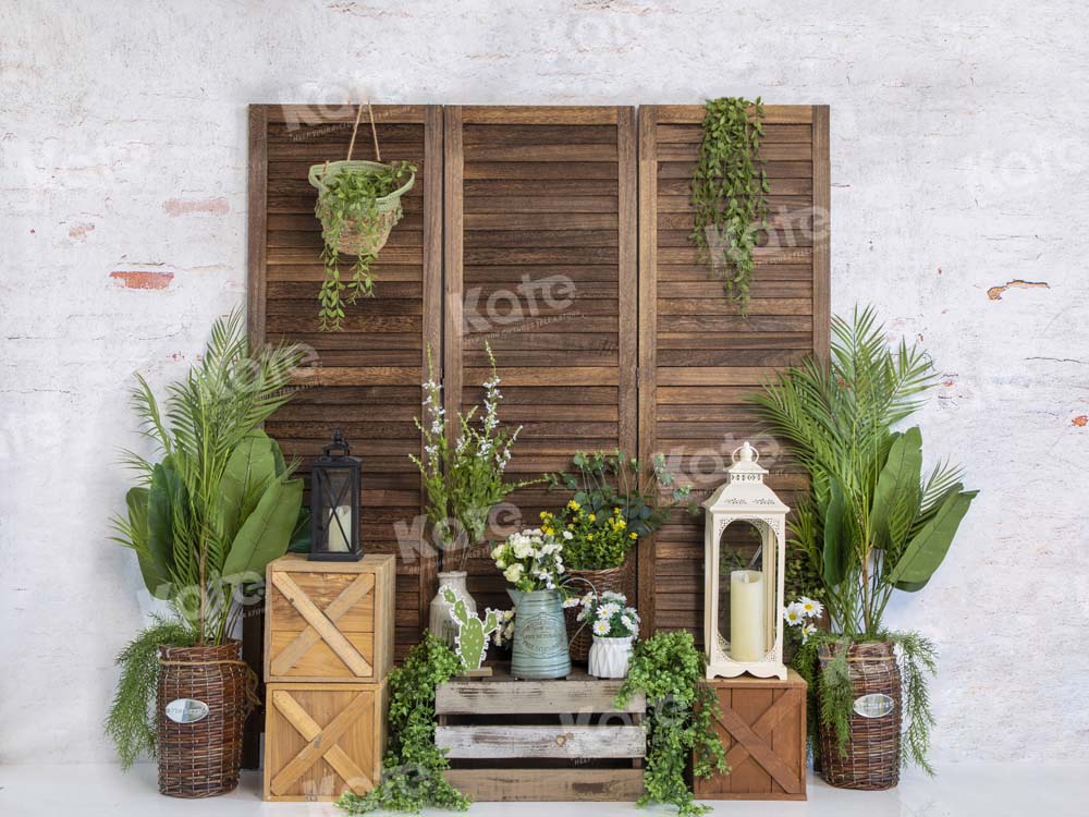 Kate Green Plant Screen Backdrop Spring Designed by Emetselch - Kate Backdrop AU