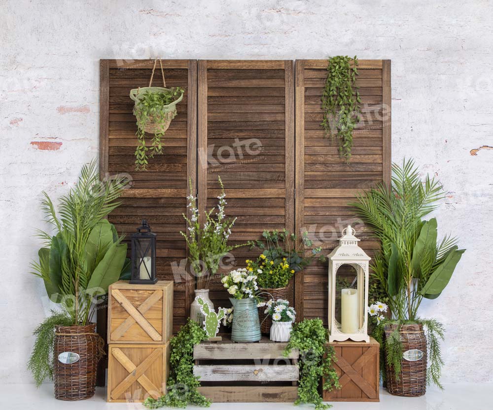 Kate Green Plant Screen Backdrop Spring Designed by Emetselch - Kate Backdrop AU